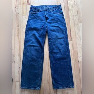 Old Navy women’s Deep Blue Relaxed Jeans